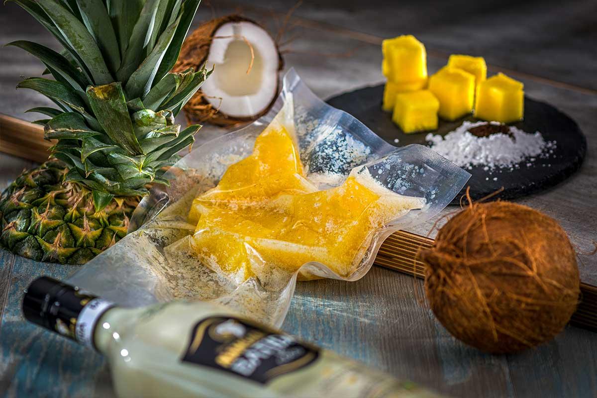 Ananas vakuumieren: Tropische Früchte aromatisieren