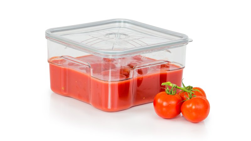 Vakuumbehälter 4,0l Transparent Eckig