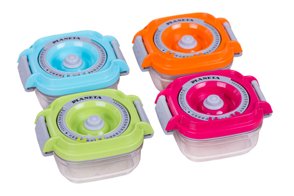 Baby-Food Vakuumbehälter-Set 5-teilig – BPA-frei, mikrowellen- & gefriergeeignet